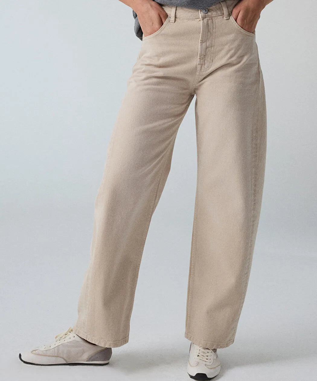 Natürel Barrel Fit Jean Pantolon Iw6260018034003 | Ipekyol