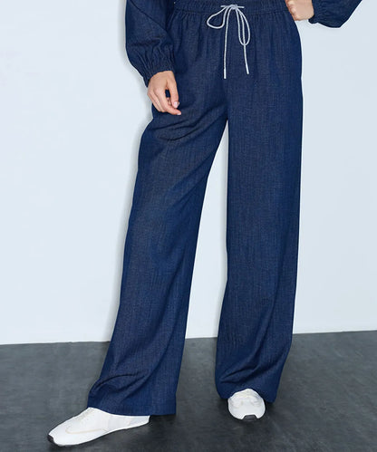 Lacivert Denim Görünümlü Pantolon Iw6260003161015 | Ipekyol