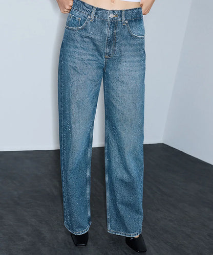 Mavi Hotfix Baskılı Wide Leg Jean Pantolon Iw6260018028165 | Ipekyol