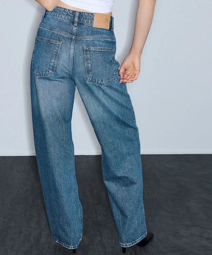 Mavi Hotfix Baskılı Wide Leg Jean Pantolon Iw6260018028165 | Ipekyol