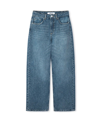 Mavi Hotfix Baskılı Wide Leg Jean Pantolon Iw6260018028165 | Ipekyol