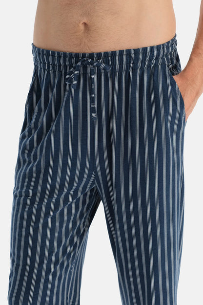 Lacivert Ikili Örme Pantolon