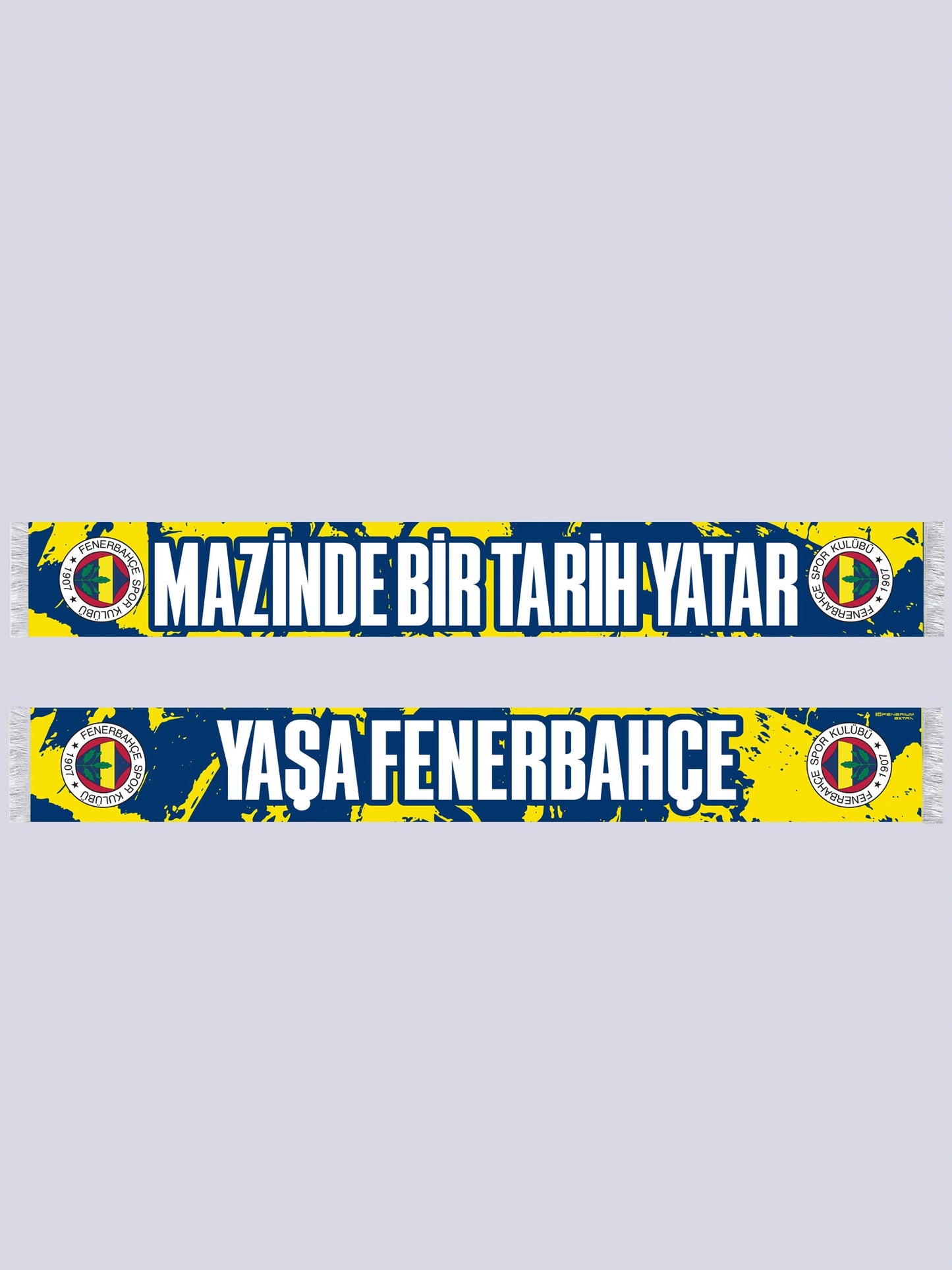 Fenerbahçe Sarı Lacivert Mazinde Bir Tarih Yatar Unisex Şal