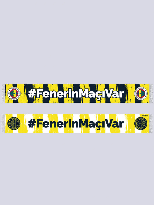 Fenerbahçe Sarı Lacivert Fenerin Maçı Var Unisex Şal
