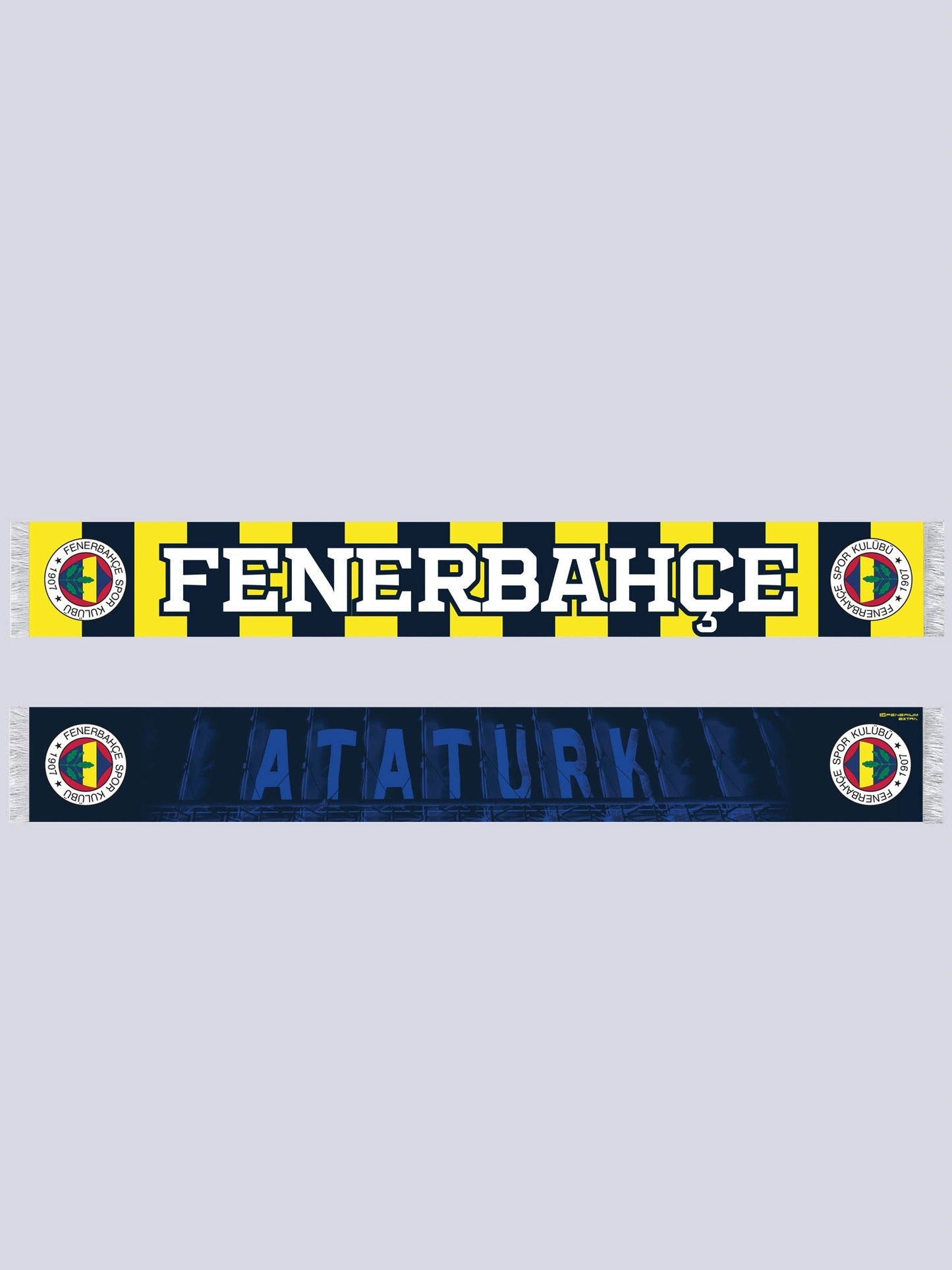 Fenerbahçe Sarı Lacivert Atatürk Unisex Şal