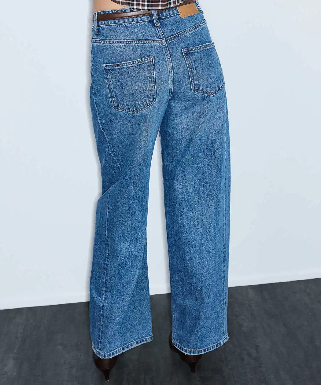 Mavi Kemerli Barrel Fit Jean Pantolon Iw6260018038629 | Ipekyol