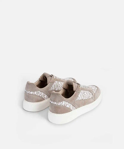 Bej Monogram Desen Deri Içerikli Sneaker Iw6260062009023 | Ipekyol