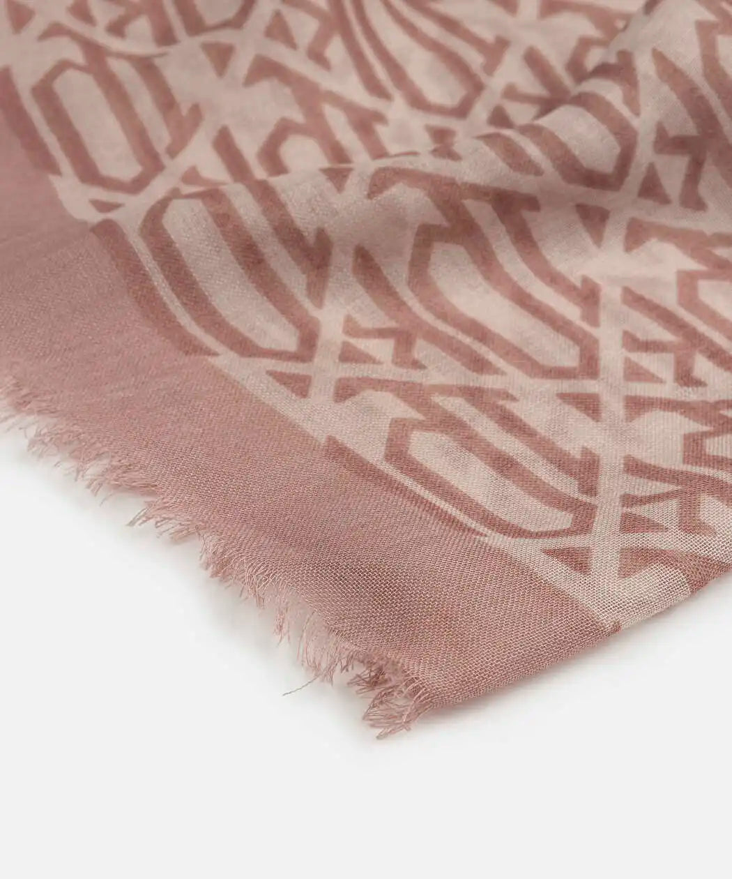 Pembe Monogram Şal I00000065008039 | Ipekyol