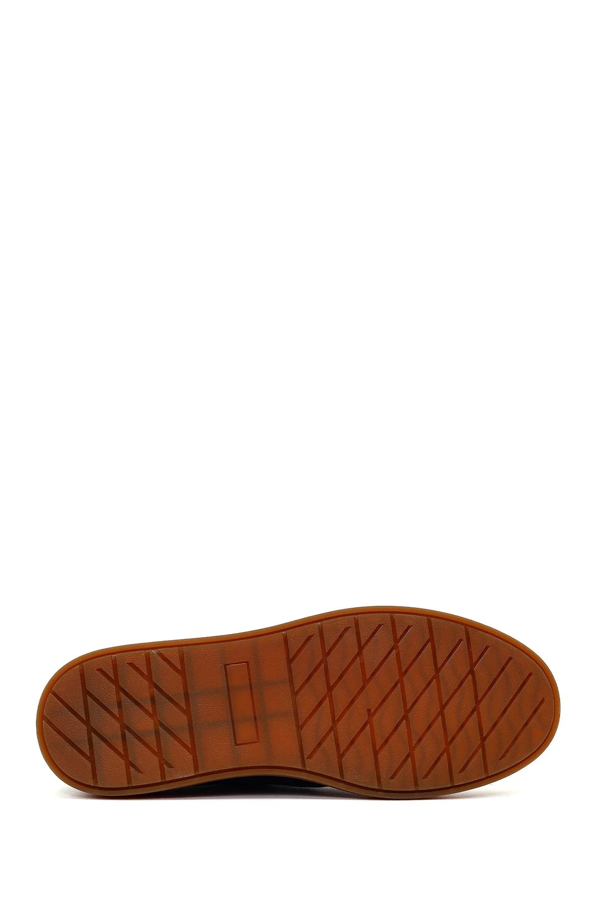 Erkek Lacivert Bağcıklı Süet Deri Sneaker