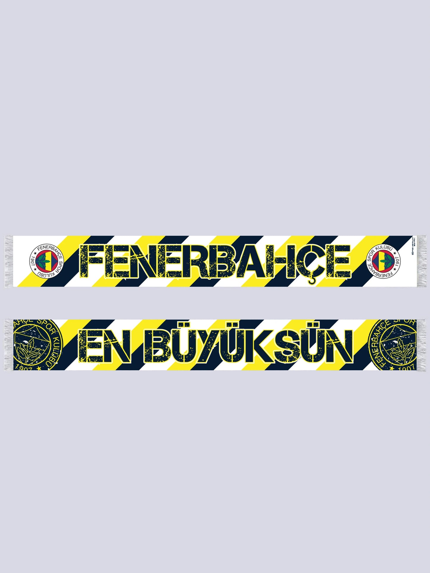 Fenerbahçe Sarı Lacivert En Büyüksün Fenerbahçe Unisex Şal
