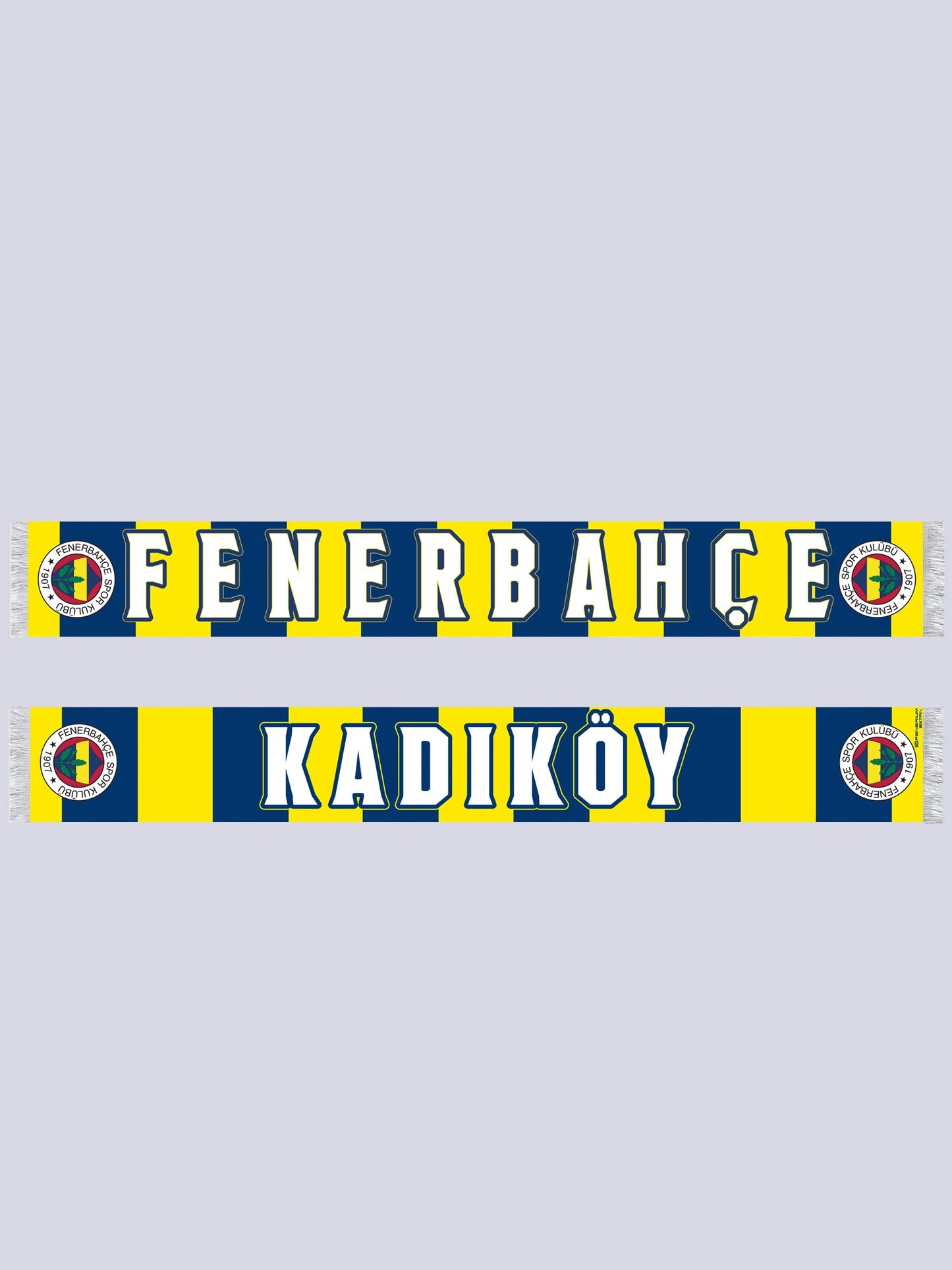 Fenerbahçe Sarı Lacivert Kadıköy Unisex Şal