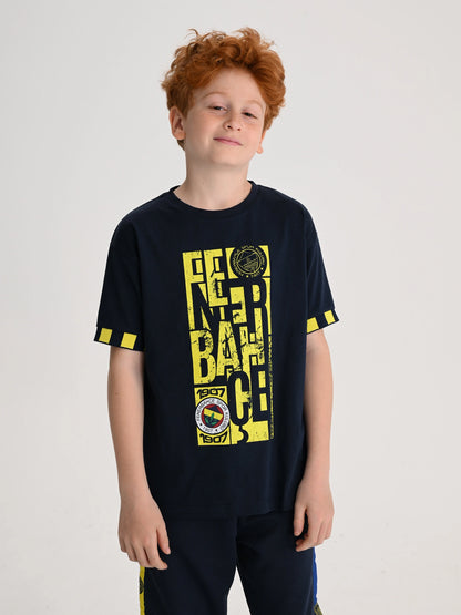 Fenerbahçe Lacivert Tribün Fb 1907 Çocuk Tshirt