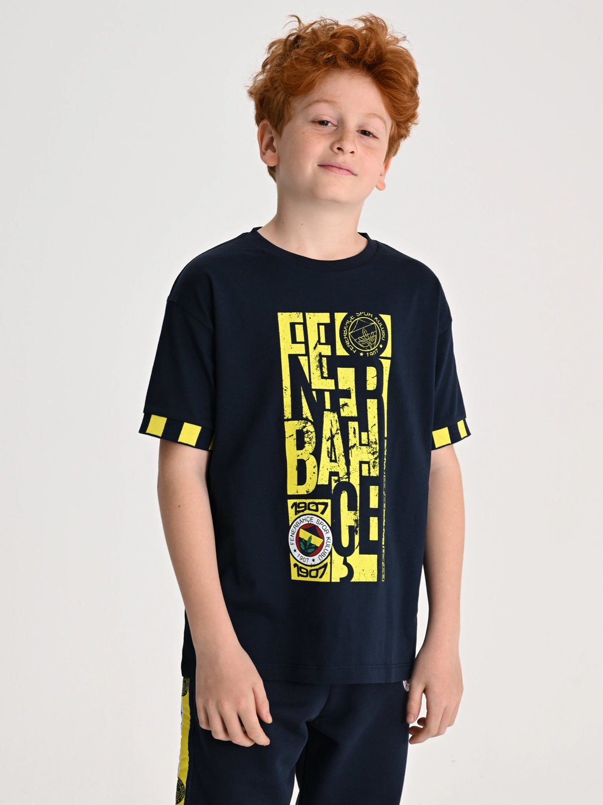 Fenerbahçe Lacivert Tribün Fb 1907 Çocuk Tshirt