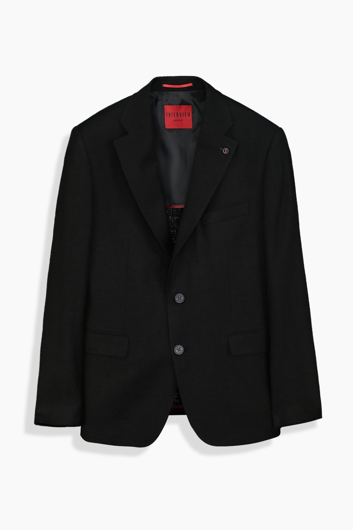 Mata Slim Fit Siyah Ceket
