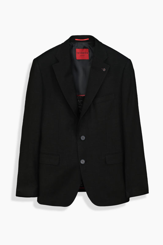 Mata Slim Fit Siyah Ceket