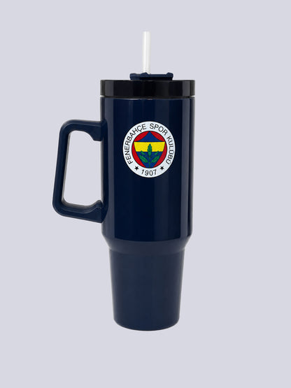 Fenerbahçe Mavi Active Water Pipetli Matara 1.2l