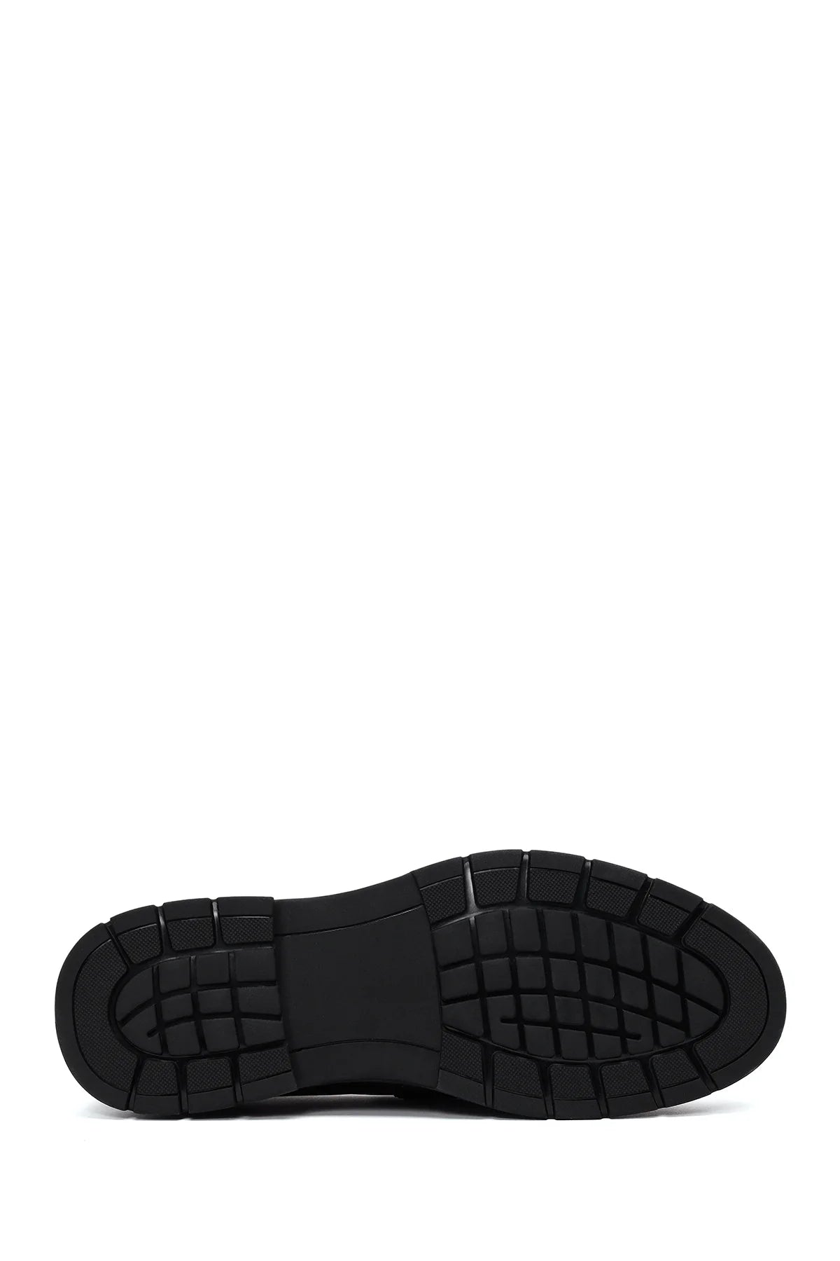 Erkek Kahverengi Tokalı Deri Casual Loafer