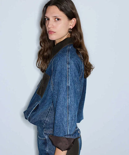 Mavi Kumaş Mix Denim Ceket Iw6260005124629 | Ipekyol
