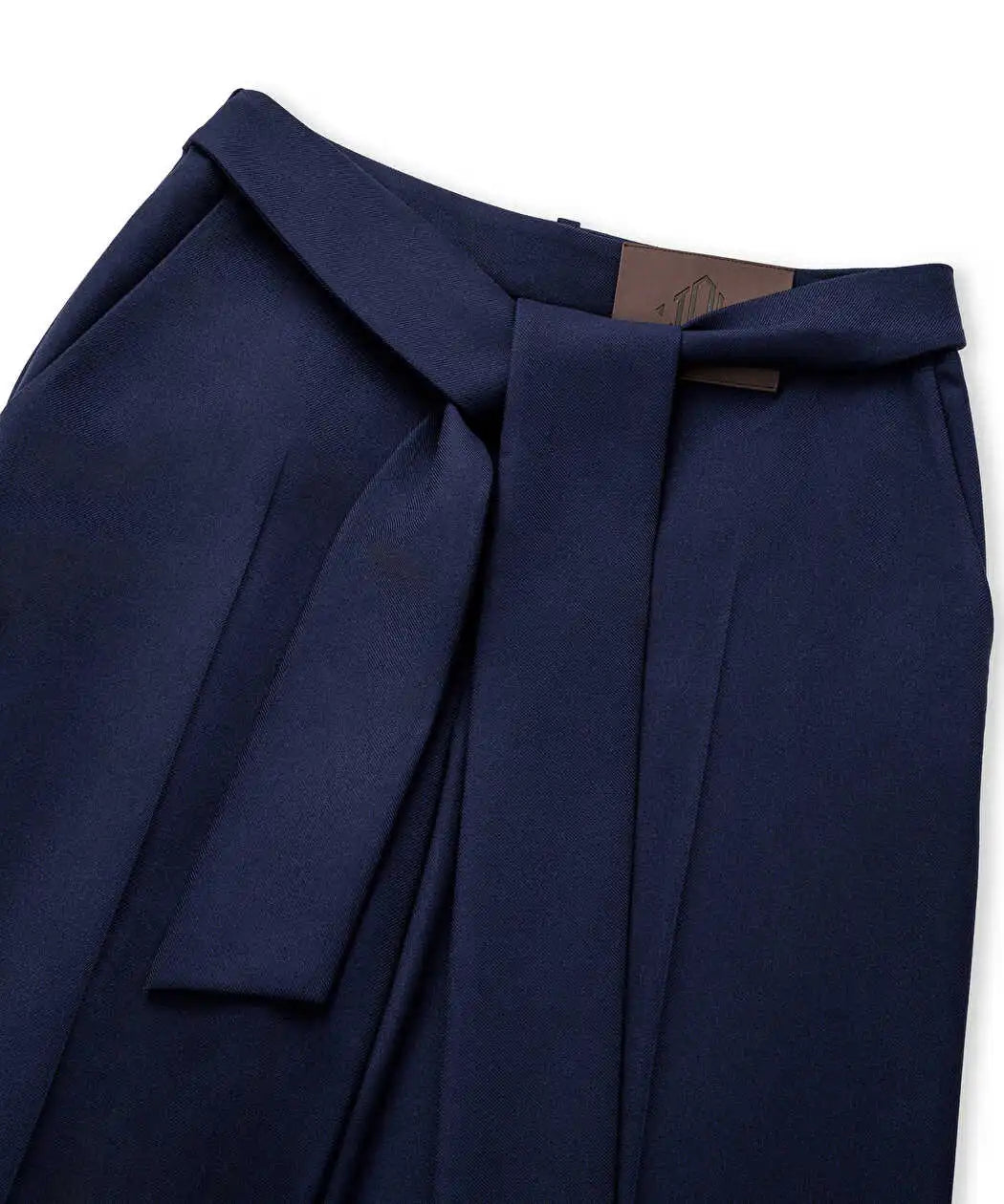 Lacivert Kuşaklı Carrot Pantolon Iw6260003195015 | Ipekyol