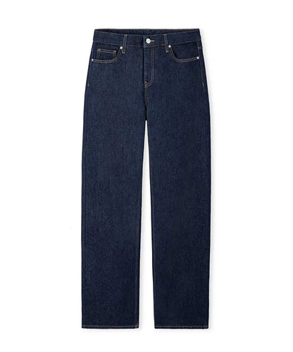 Lacivert Kontrast Dikişli Jean Pantolon Iw6260018016015 | Ipekyol