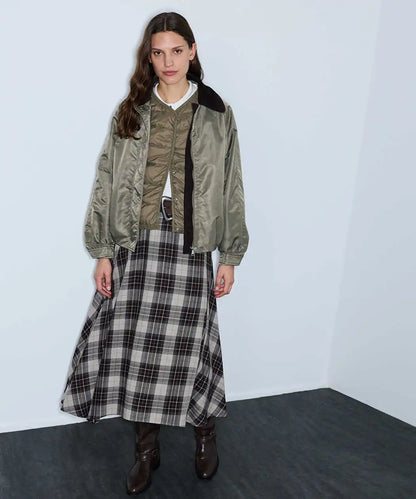 Haki Çift Parça Bomber Mont Iw6260012391022 | Ipekyol