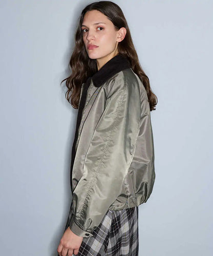 Haki Çift Parça Bomber Mont Iw6260012391022 | Ipekyol