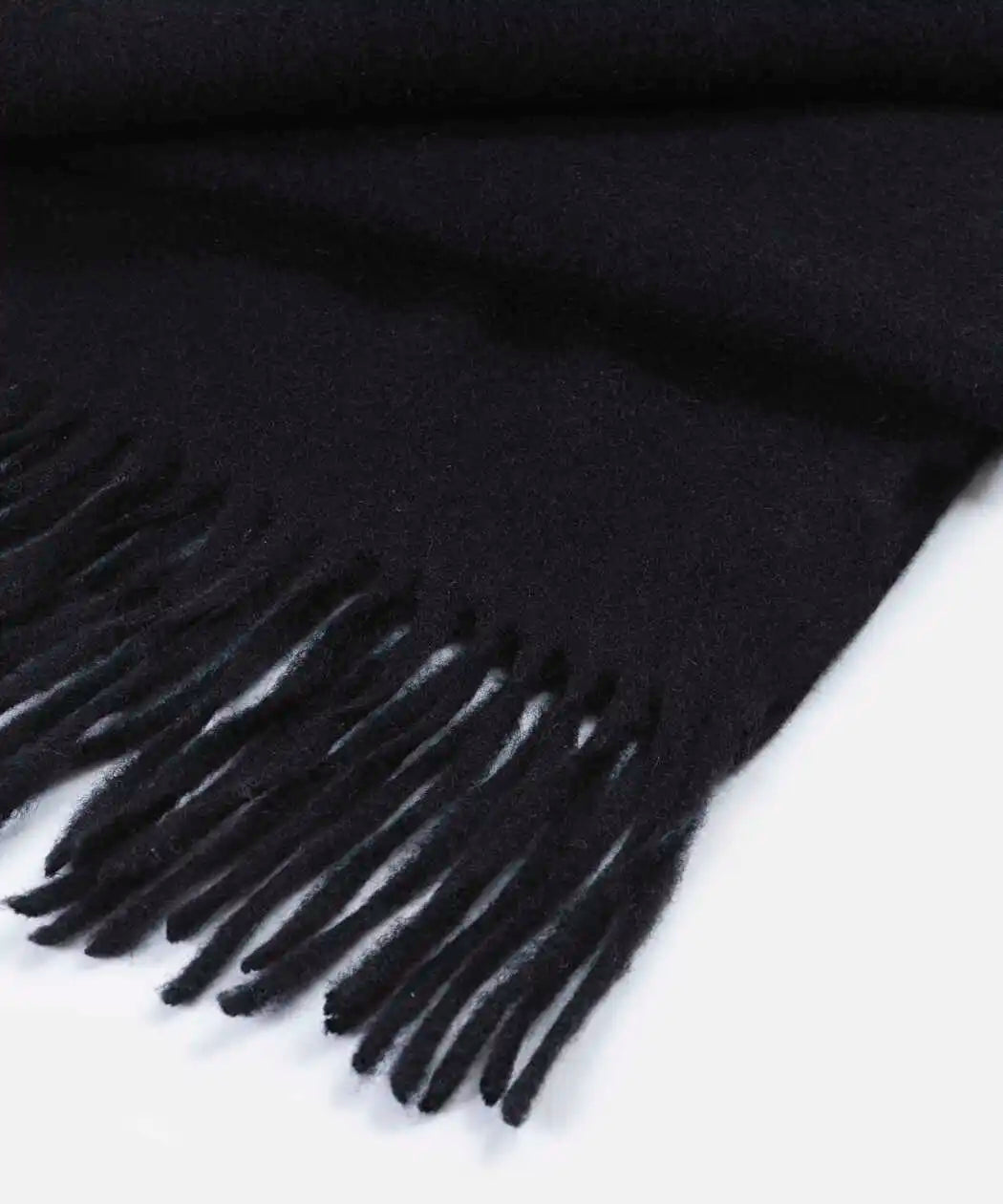 Siyah Basic Püsküllü Atkı Iw6260067004001 | Ipekyol