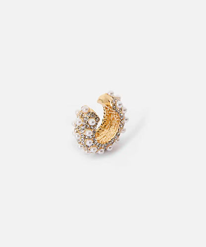 Altın Suni Incili Ear Cuff Iw6260068042265 | Ipekyol