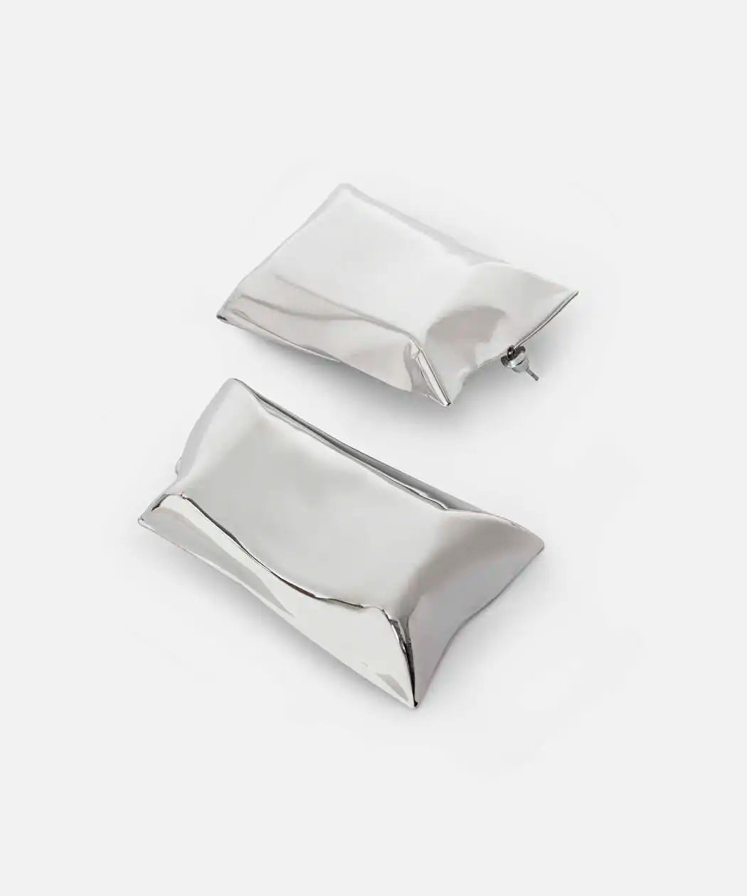 Gümüş Maksi Metal Küpe Iw6260068063122 | Ipekyol