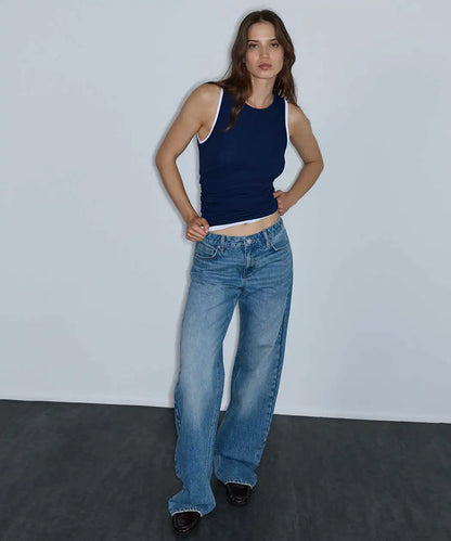 Mavi Wide Leg Jean Pantolon Iw6260018015629 | Ipekyol