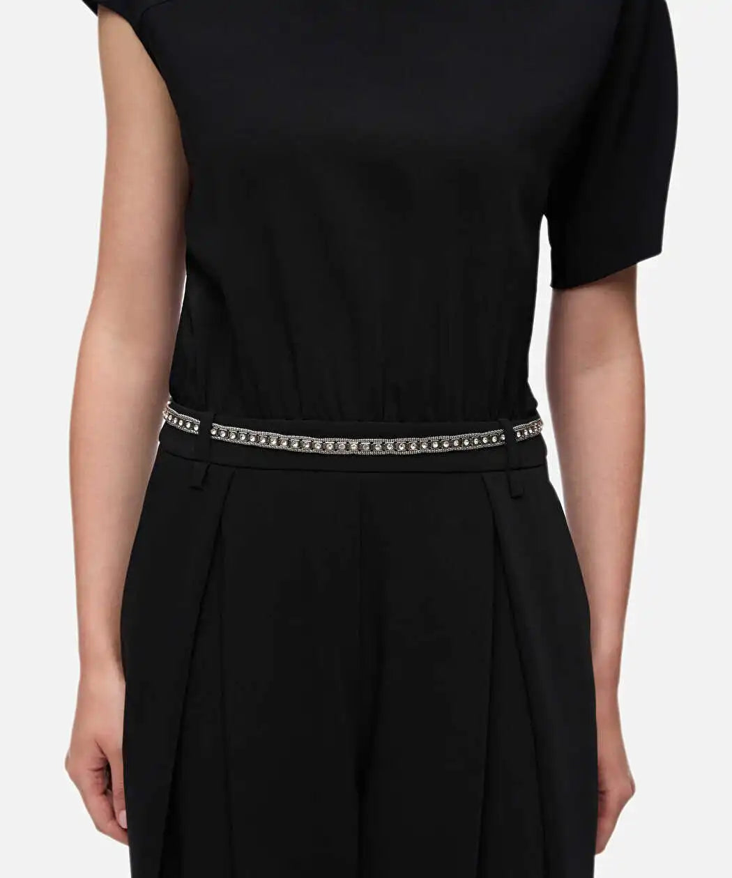 Gümüş Strass Taşlı Metal Kemer Iw6260053017122 | Ipekyol