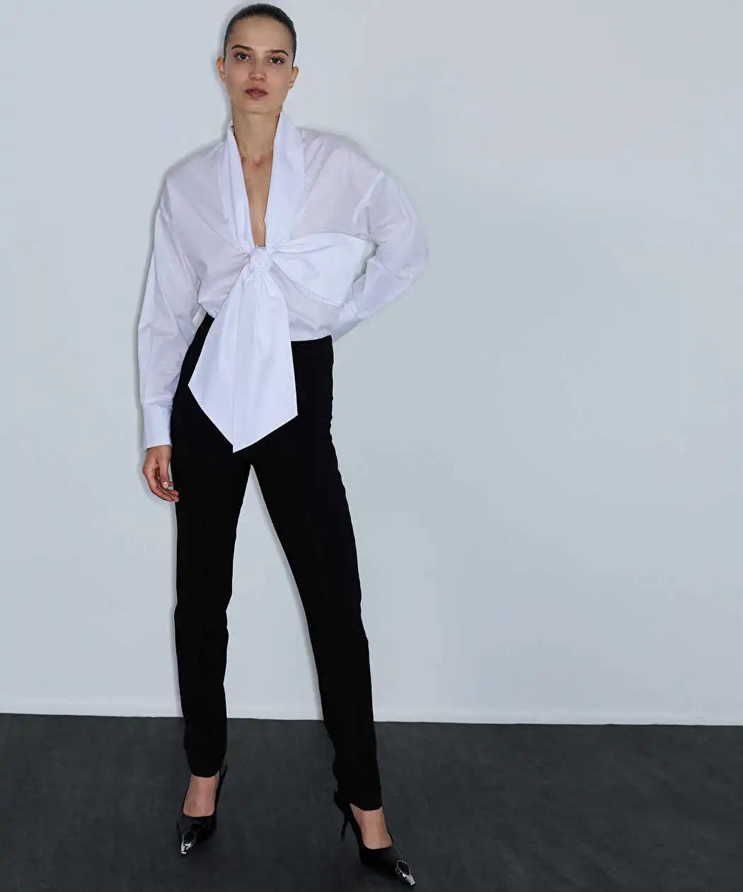 Siyah Skinny Fit Pantolon Iw6260003200001 | Ipekyol