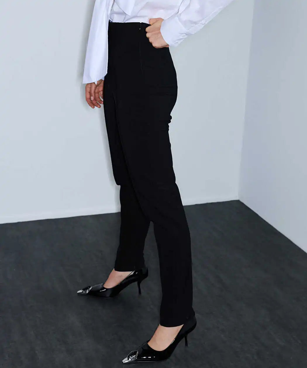 Siyah Skinny Fit Pantolon Iw6260003200001 | Ipekyol