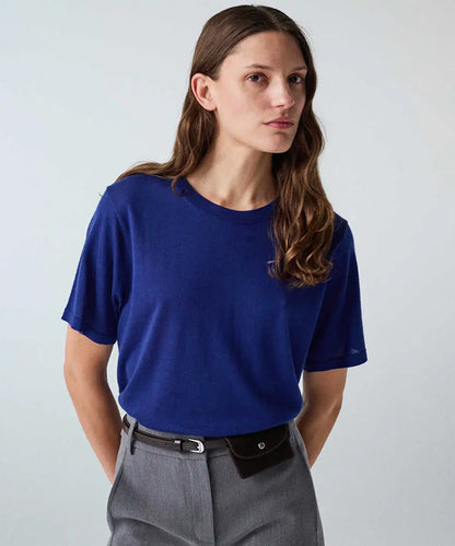 Lacivert Yün Içerikli Basic Triko Iw6260050045015 | Ipekyol
