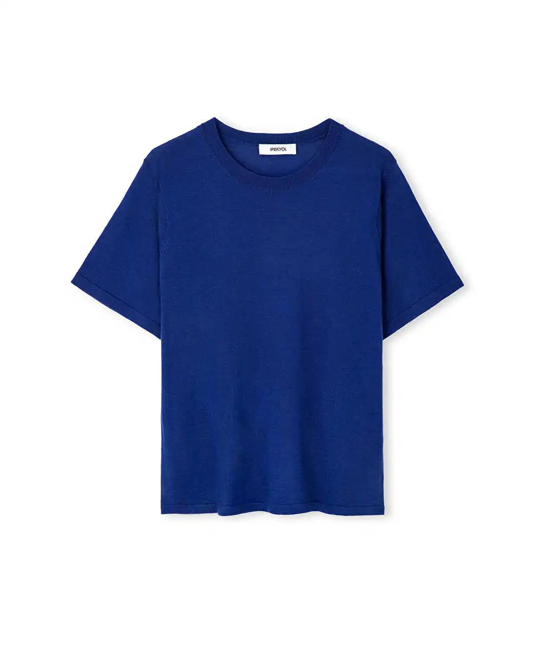 Lacivert Yün Içerikli Basic Triko Iw6260050045015 | Ipekyol