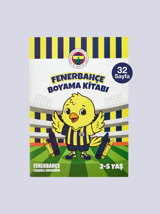 Fenerbahçe Minik Kanarya 2-5 Yaş Boyama Kitabı