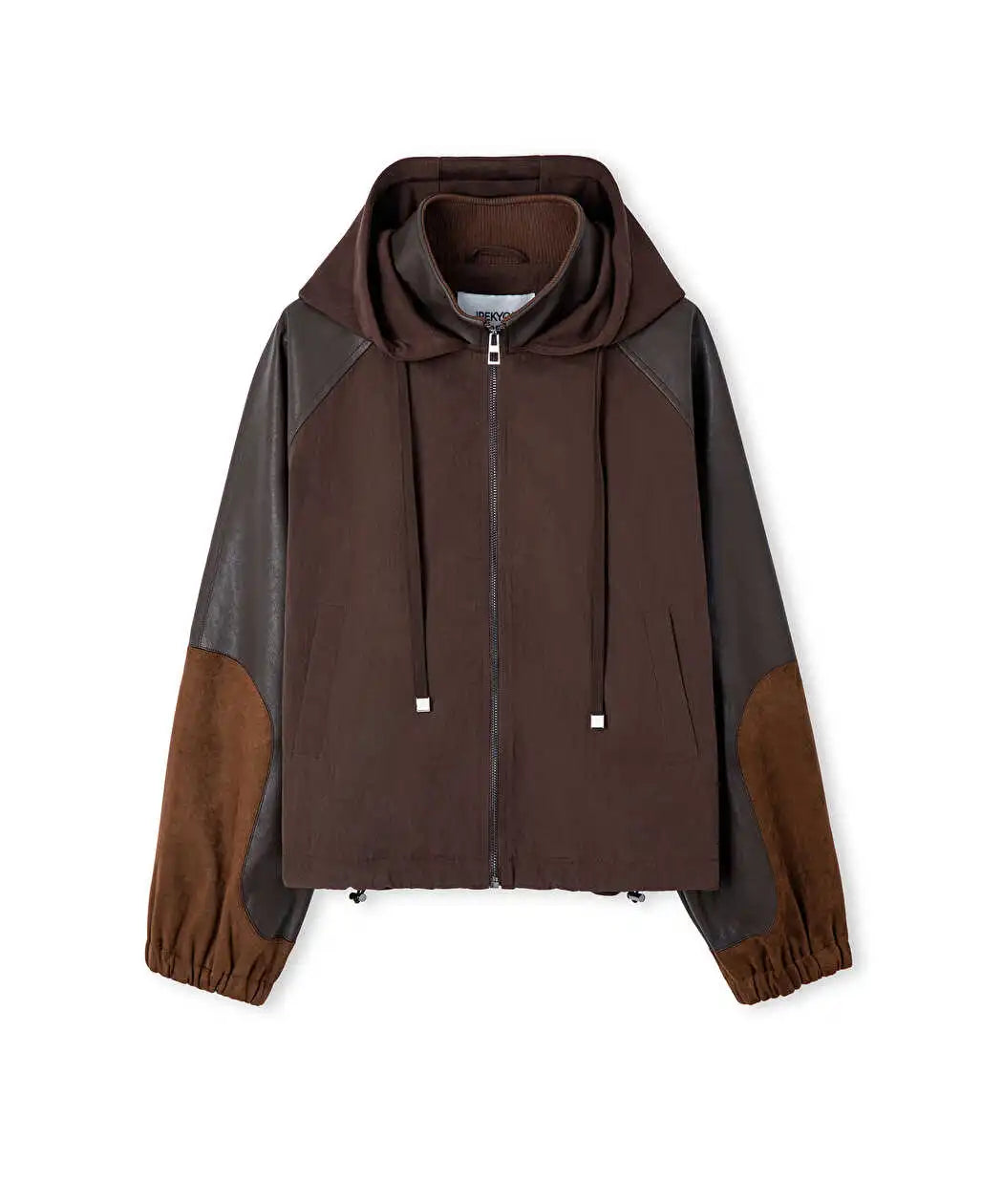 Kahverengi Kumaş Mix Colorblock Mont Iw6260012418074 | Ipekyol