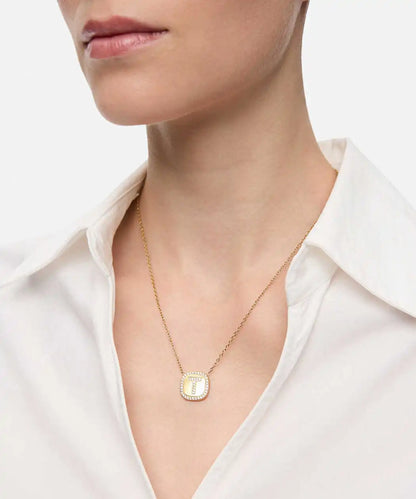 Altın Strass Taşlı T Harfi Kolye Iw6260051064265 | Ipekyol