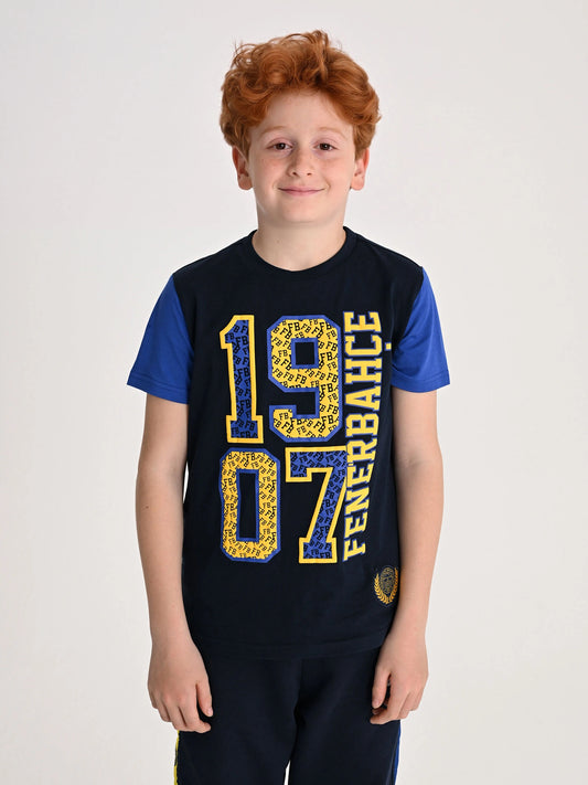 Fenerbahçe Lacivert Kolej 1907 Çocuk Tshirt