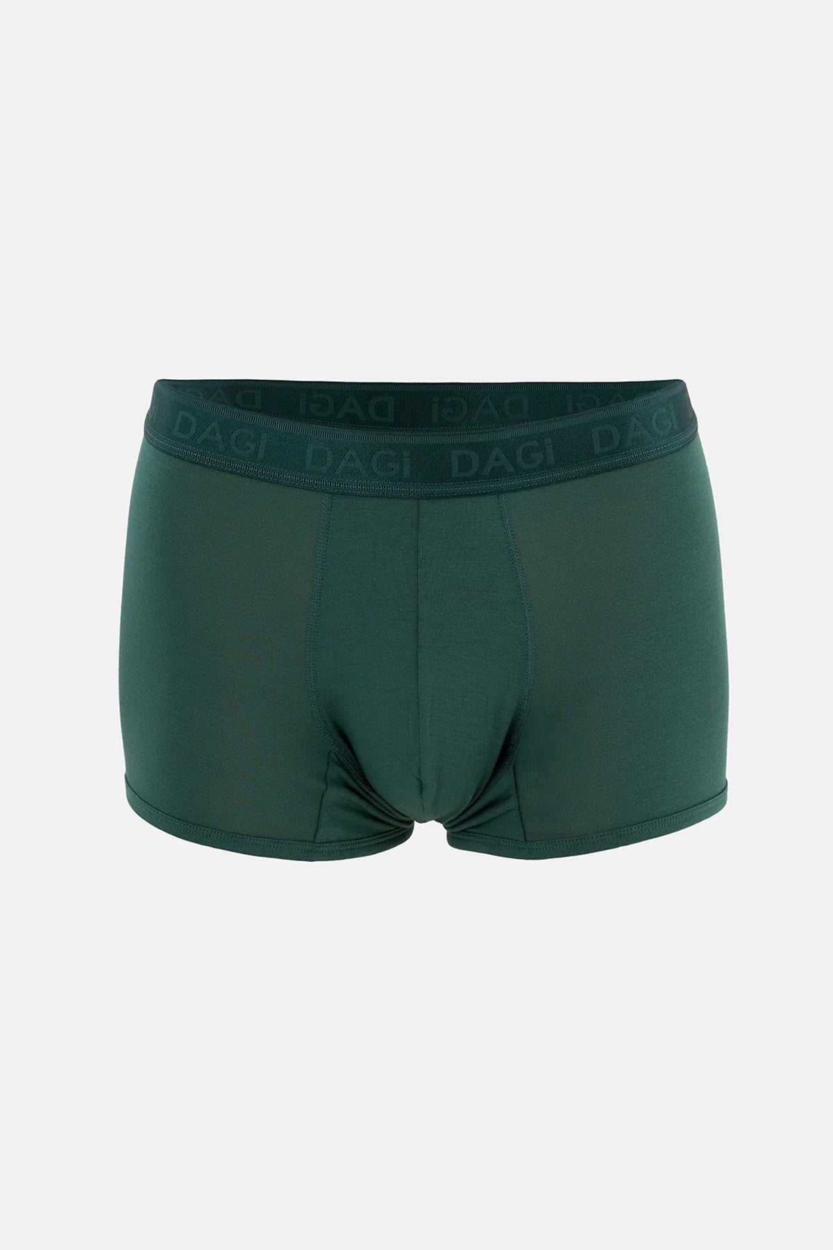 Yeşil 3'lü Düz Micro Modal Boxer