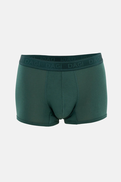 Yeşil Düz Micro Modal Boxer