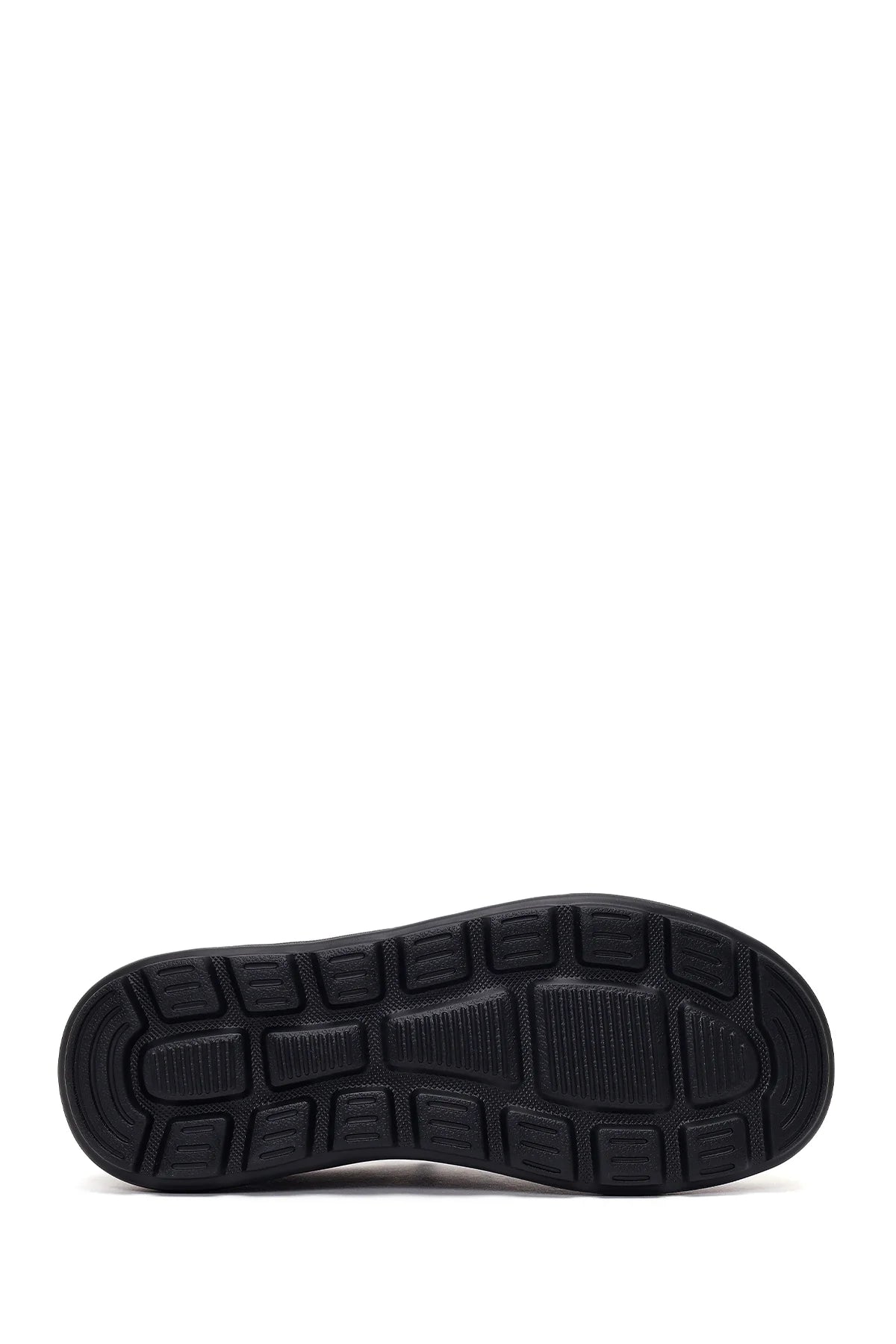 Derimod Zero Erkek Siyah Bağcıklı Kalın Tabanlı Kumaş Sneaker