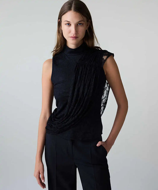 Siyah Bluz Iw6260006157001 | Ipekyol