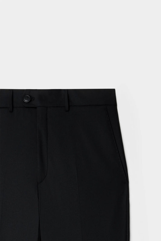 Tween Slim Fit Siyah Düz Takim Elbise