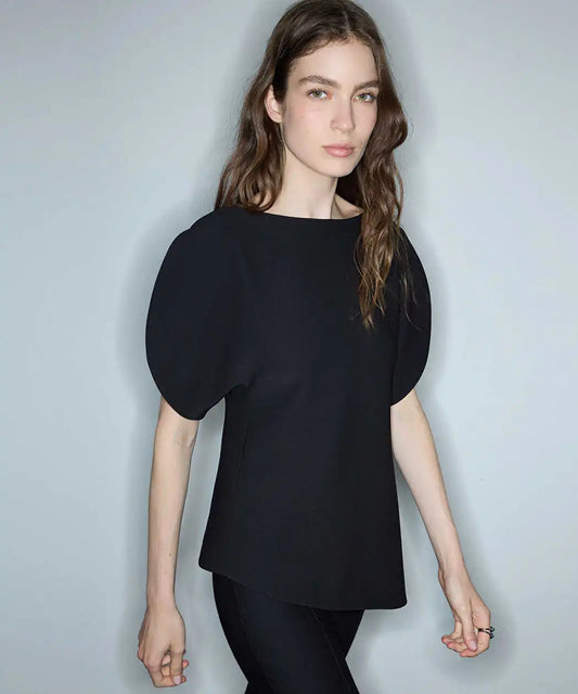 Siyah Bluz Iw6260006160001 | Ipekyol