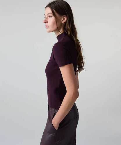 Mor Dik Yaka Basic Triko Iw6260050209008 | Ipekyol