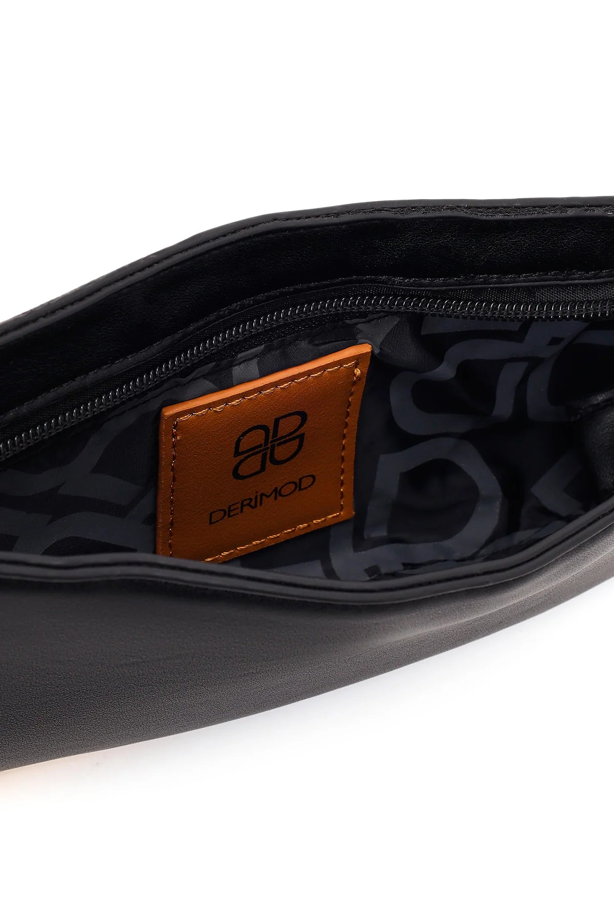 Kadın Siyah Mini Portföy Çanta