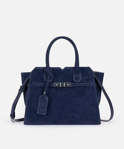 Lacivert %100 Deri Everyday Medium Çanta Iw6260052028015 | Ipekyol