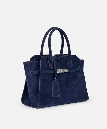 Lacivert %100 Deri Everyday Medium Çanta Iw6260052028015 | Ipekyol