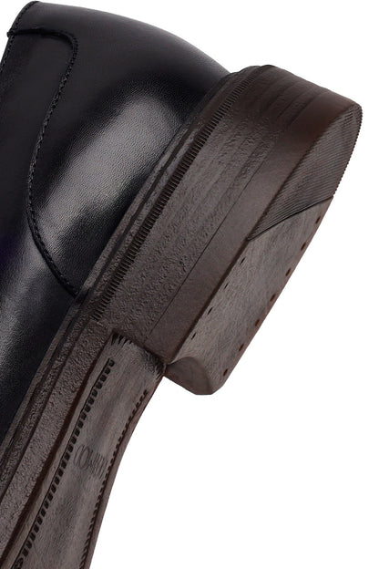 Derimod Black Erkek Siyah Bağcıklı Deri Casual Ayakkabı